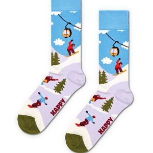 NWT Happy Socks Snowboard Socks